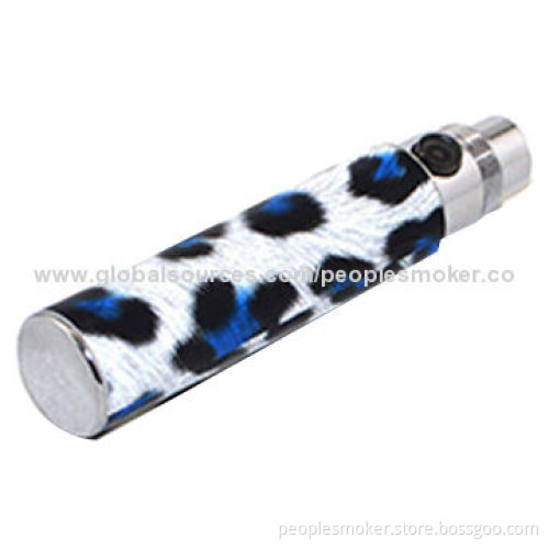eGo E-cigarette Battery with 1,100mAh Capacity, Various Colors Available